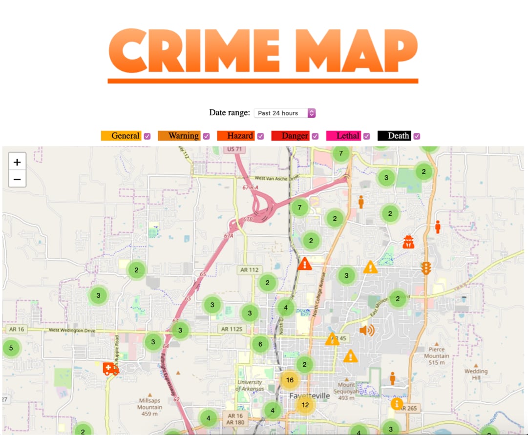 Crime Map Picture